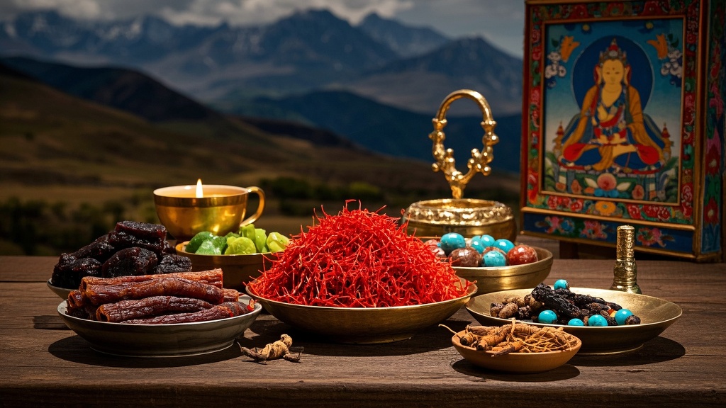 西藏特产精选：8种必带高原手信，藏红花冬虫夏草榜上有名